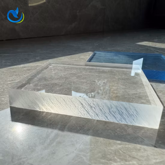 Painel acrílico 100% transparente de material virgem PMMA