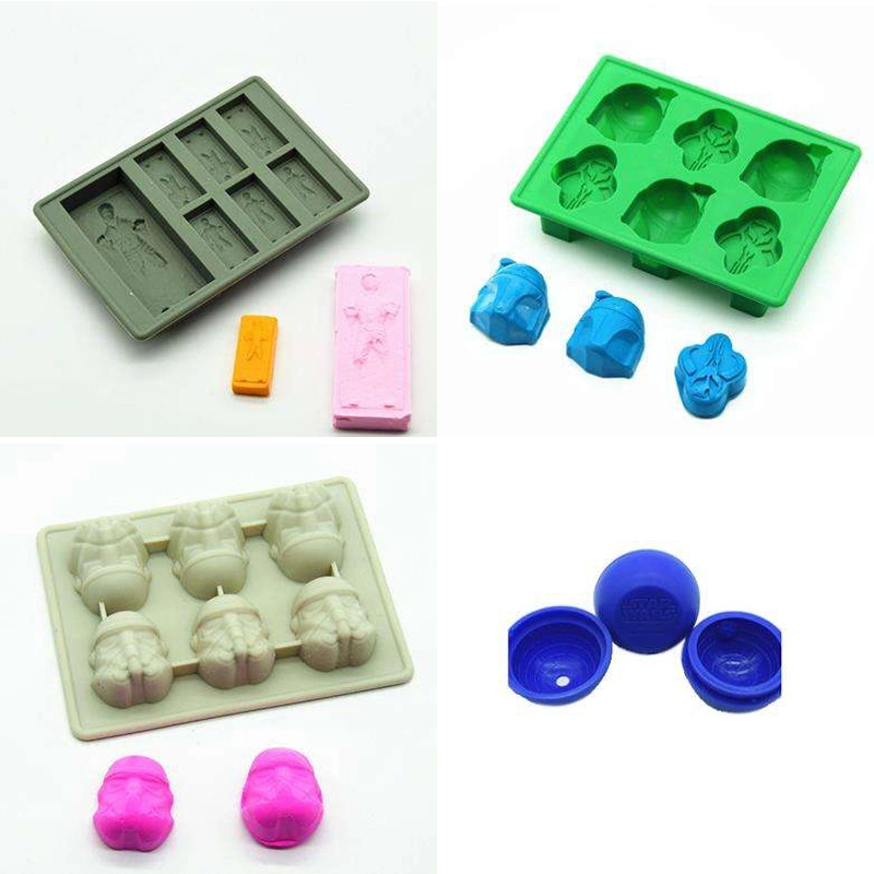 New Death Chocolate Wars Series Ice Lattice Silicone Mold Star Grates Food Grade