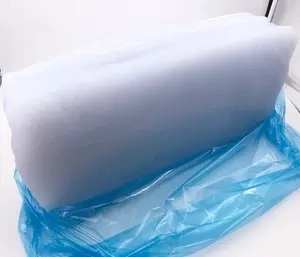 Borracha de silicone translúcida transparente de alto alongamento sólido Htv de fábrica